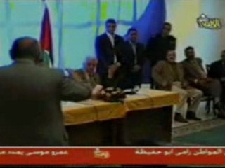 Le présidents Abbas : Un traitre en flagrant délit