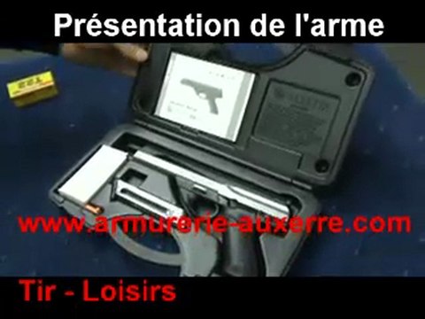 Présentation du pistolet Beretta Neos cal 22LR