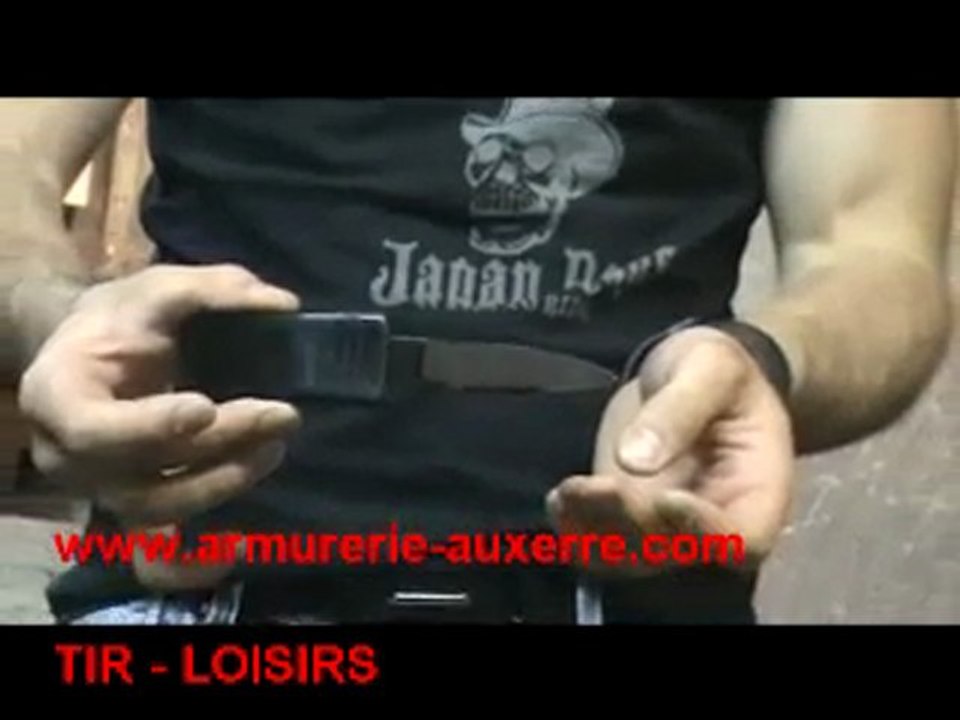Démonstration du Couteau de ceinture