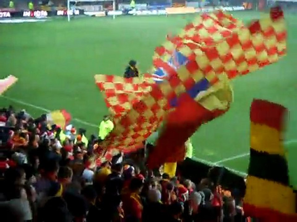 Lens St-Etienne => Chant Anti Lillois