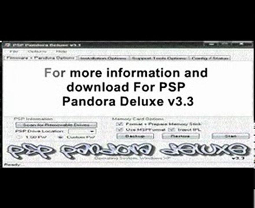 PSP Pandora Deluxe v3.3 Playstation