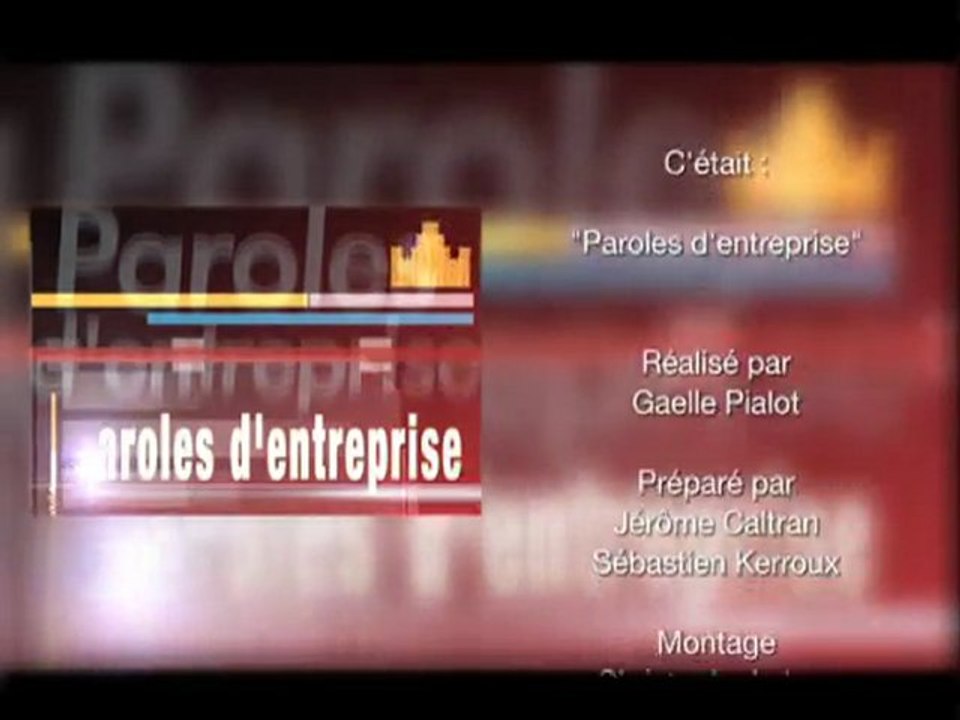 Paroles d'entreprise - EURL Mouret - CER FRANCE & DEMAIN.TV