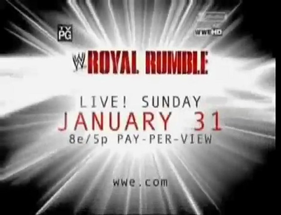 WWE ROYAL RUMBLE PROMO 2010 HD