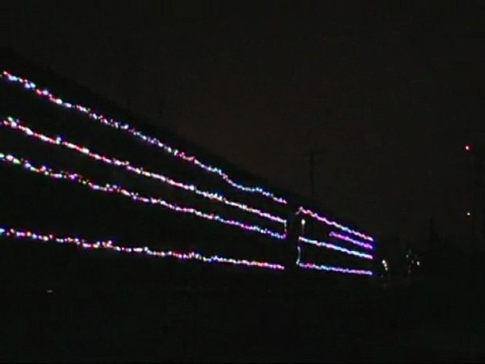 2009 Holiday Express With SP 4449 [Night Run]