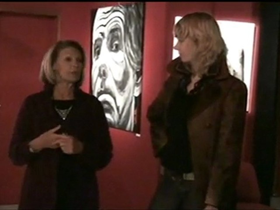 Nathalie LETULLE vernissage exposition peinture (2/2)