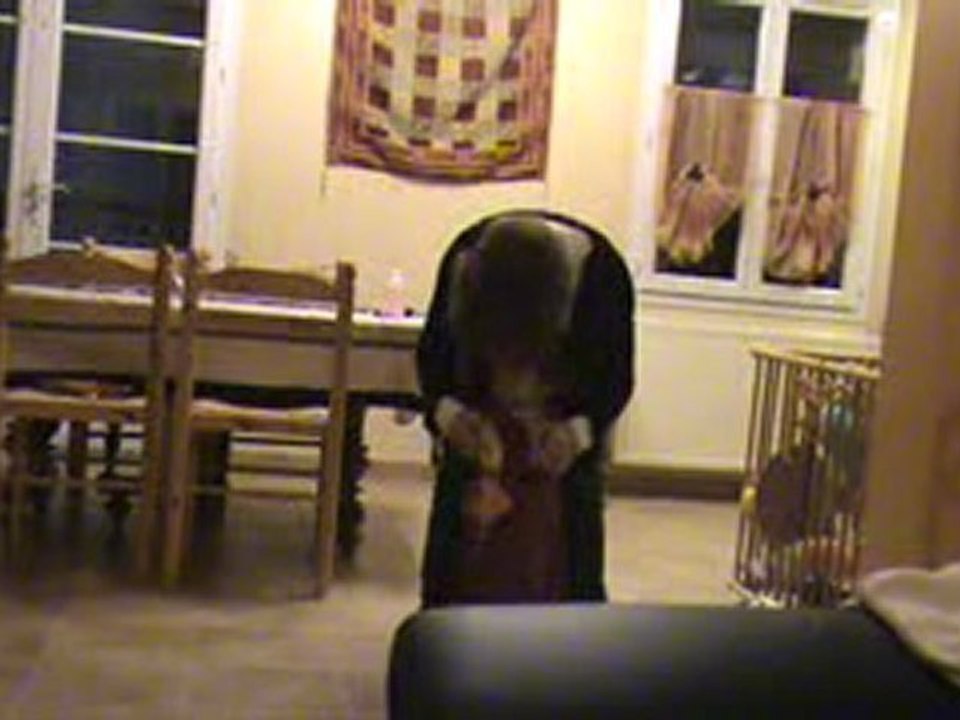 Avec Mamie Monique ...