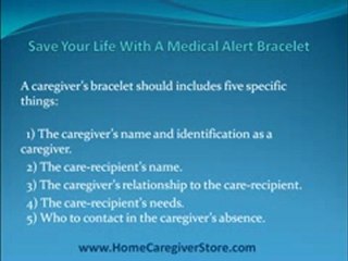 Save Your Life With A Medical Alert Bracelet