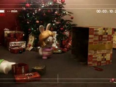 Les Lapins Crétins vous souhaitent un Joyeux Noël !