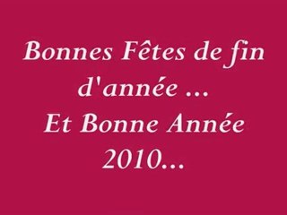 Bonnes Fêtes de Fin d'Année !