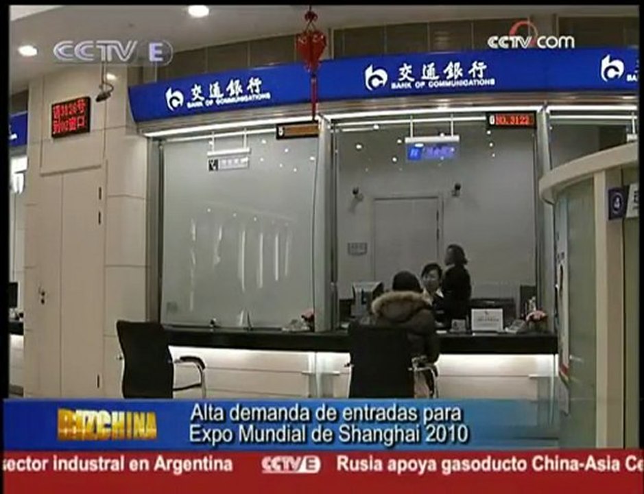 Alta demanda de entradas para Expo Mundial de Shanghai 2010