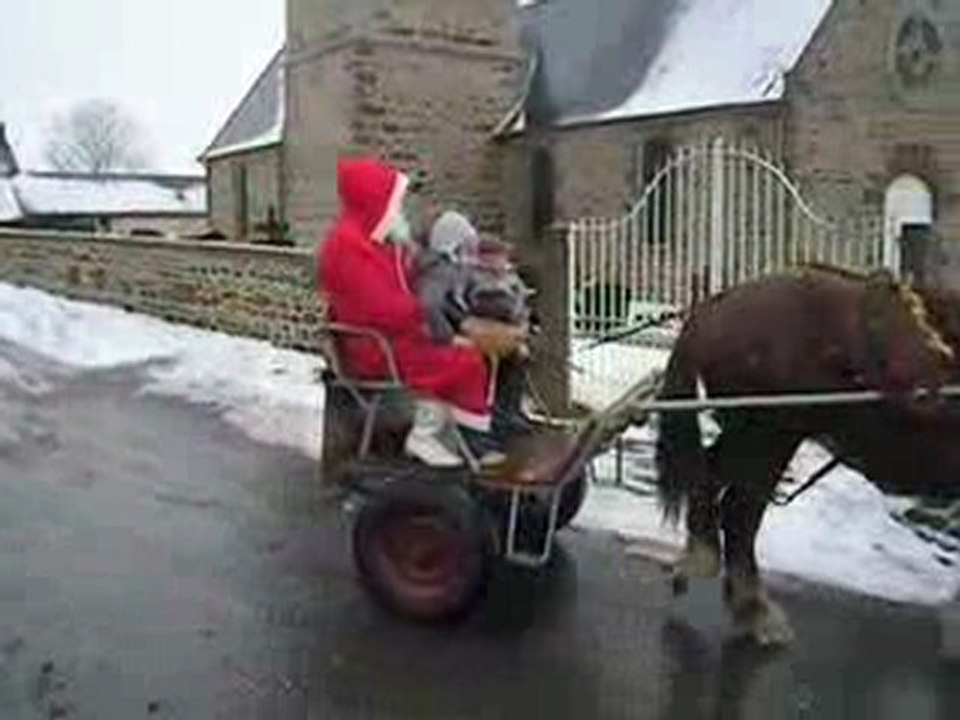 Le Père Noël au Petit celland