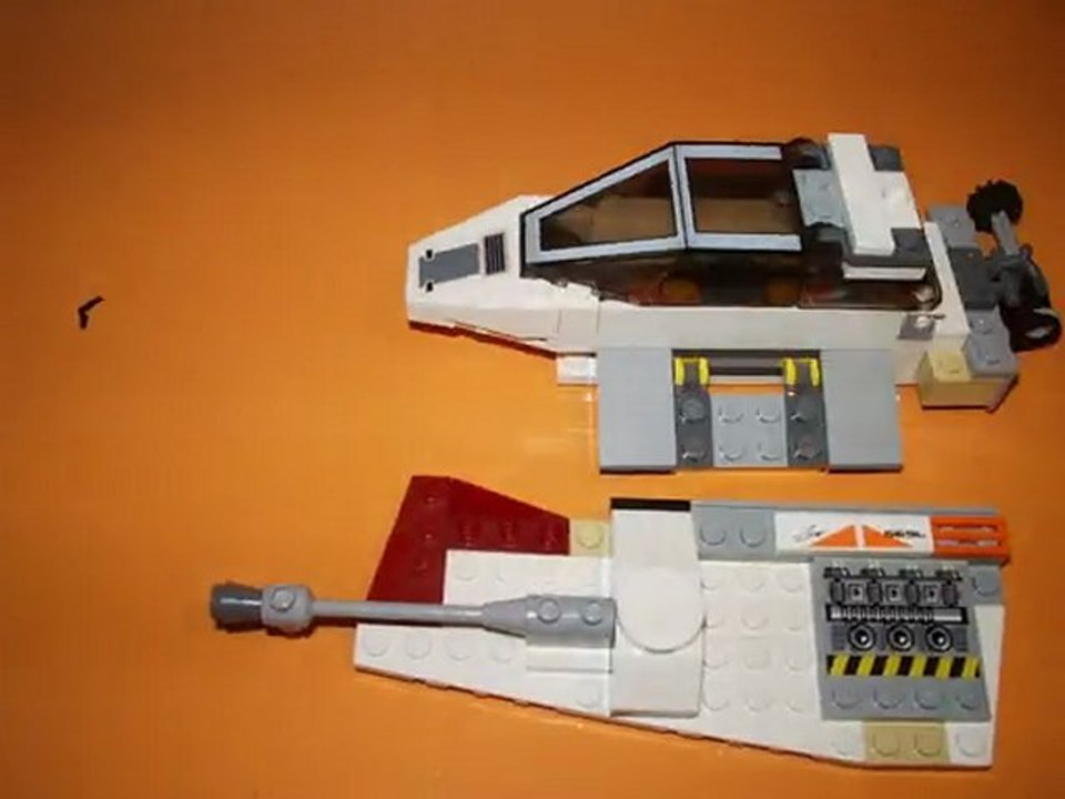 création du snowspeeder