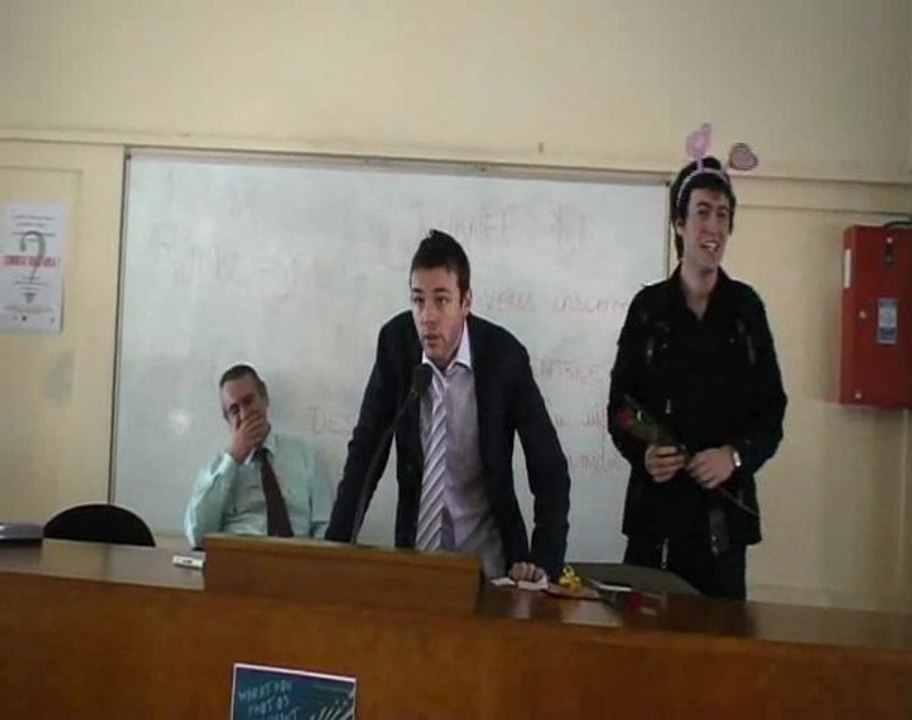 Saint Valentin en amphi Bodin