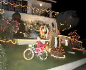 Illuminations de noël à Lourdes