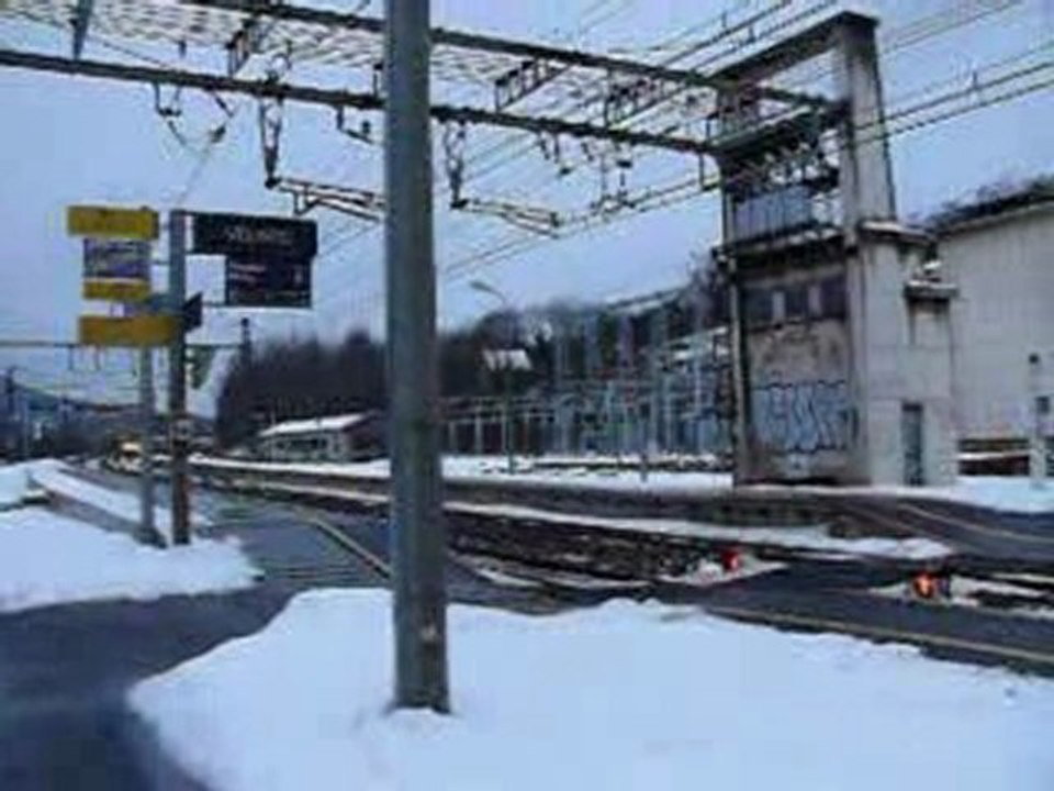 TRAFIC SNCF VELARS SUR OUCHE 21-12-2009