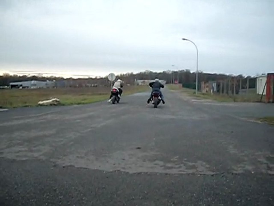 rocket vs stuntro de la team P.R.T