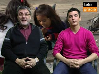 Caritas amb Carlos i Víctor Pablos
