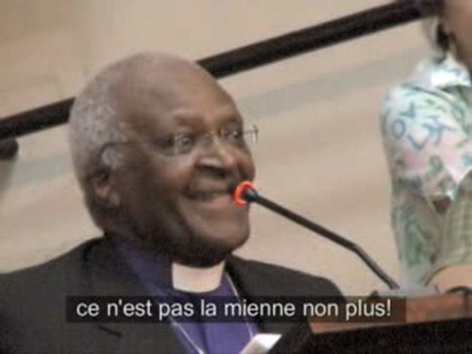 desmond tutu -histoire de Noel