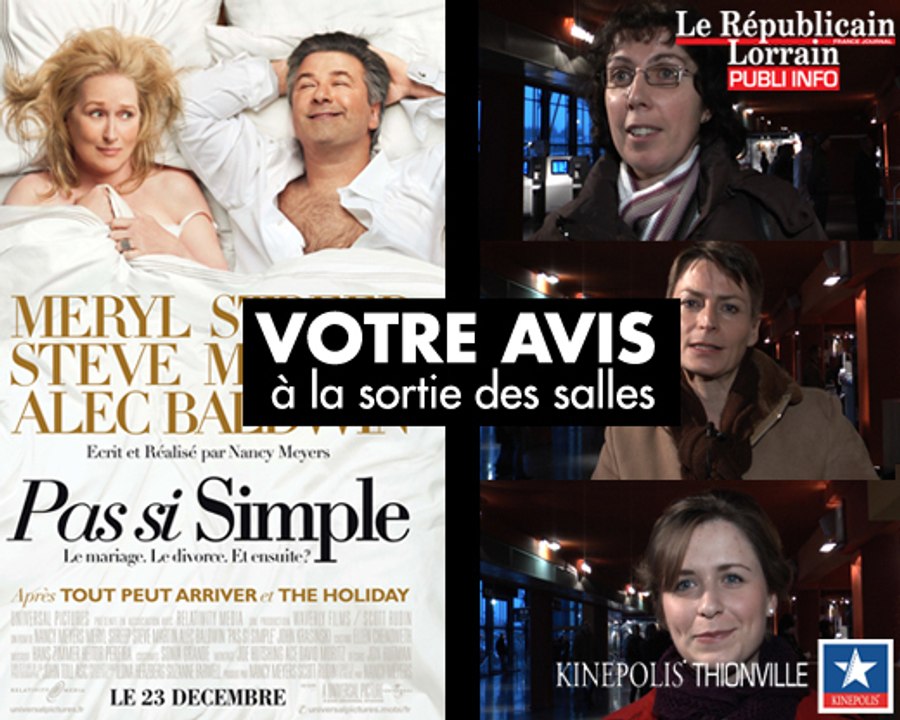 "Pas si simple" : votre avis à la sortie des salles