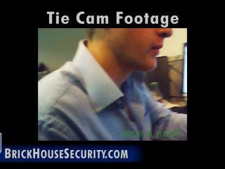 Tie Cam with Built-In DVR For All Your Body Worn Surveillanc