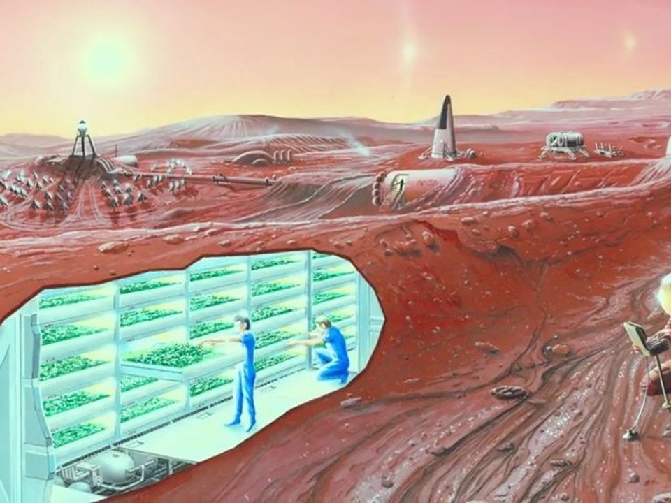 Vom mond zum mars (trailer)