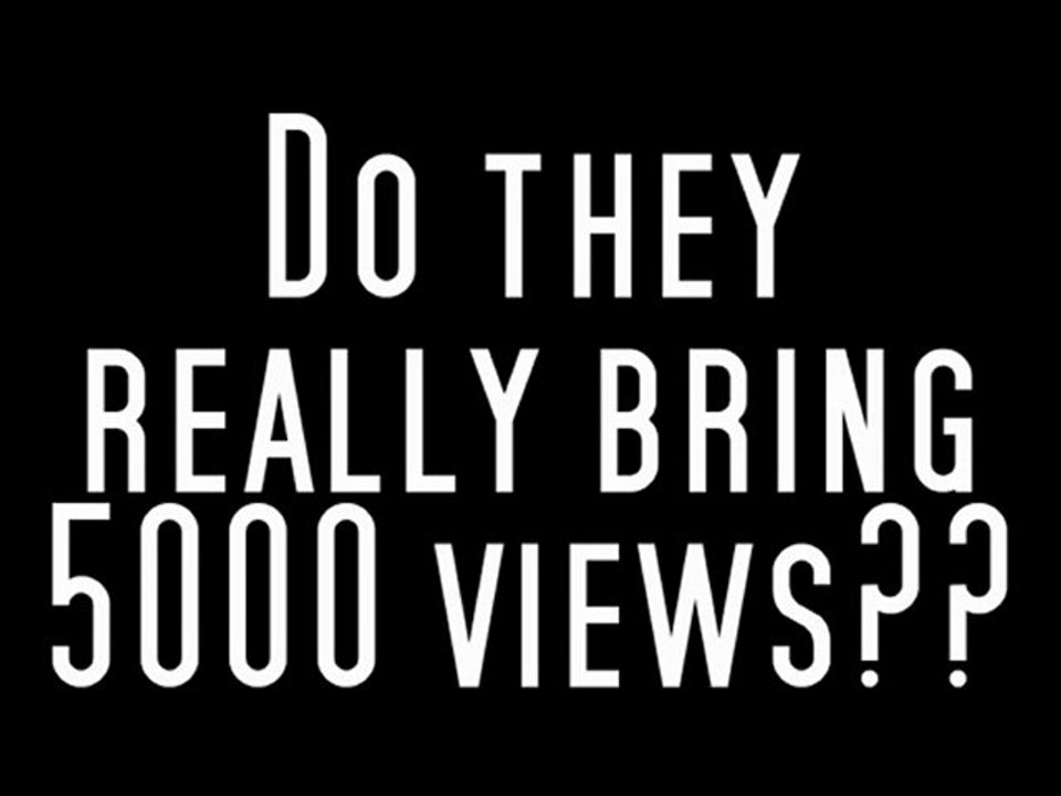 "TOAD THE WET SPROCKET" gets you 5000 views!!