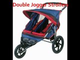 Single and Double Jogger Strollers for a Baby