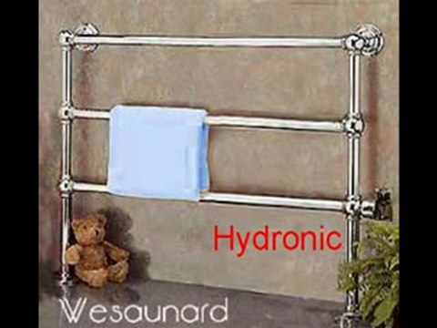 Hydronic & Electric Towel Warmers for a Luxury Bathroom Spa