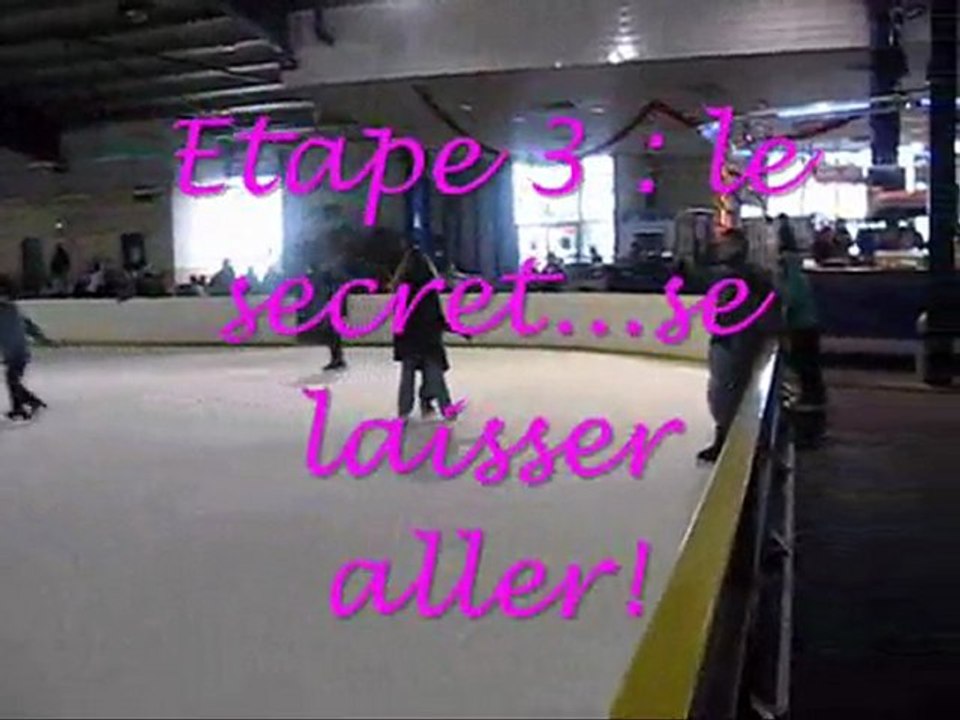 1ere session à la patinoire!