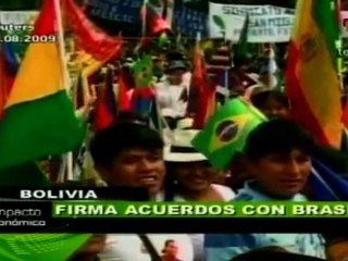 Brasil y Bolivia firmaron acuerdos
