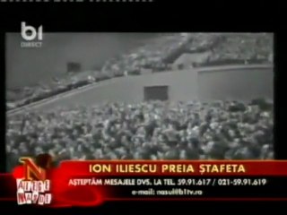 Tovarasul Iliescu: dau cuvantul tovarasului Ceausescu