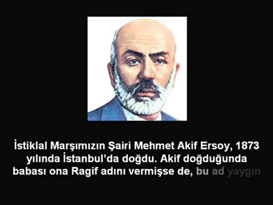 ---MEHMET AKİF ERSOY VE İSTİKLAL MARŞI---