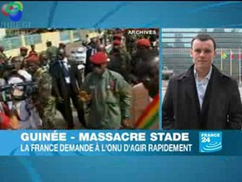 Paris demande à l'ONU d'agir rapidement en Guinée