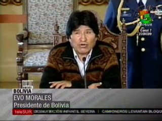Evo Morales señala que los movimientos sociales