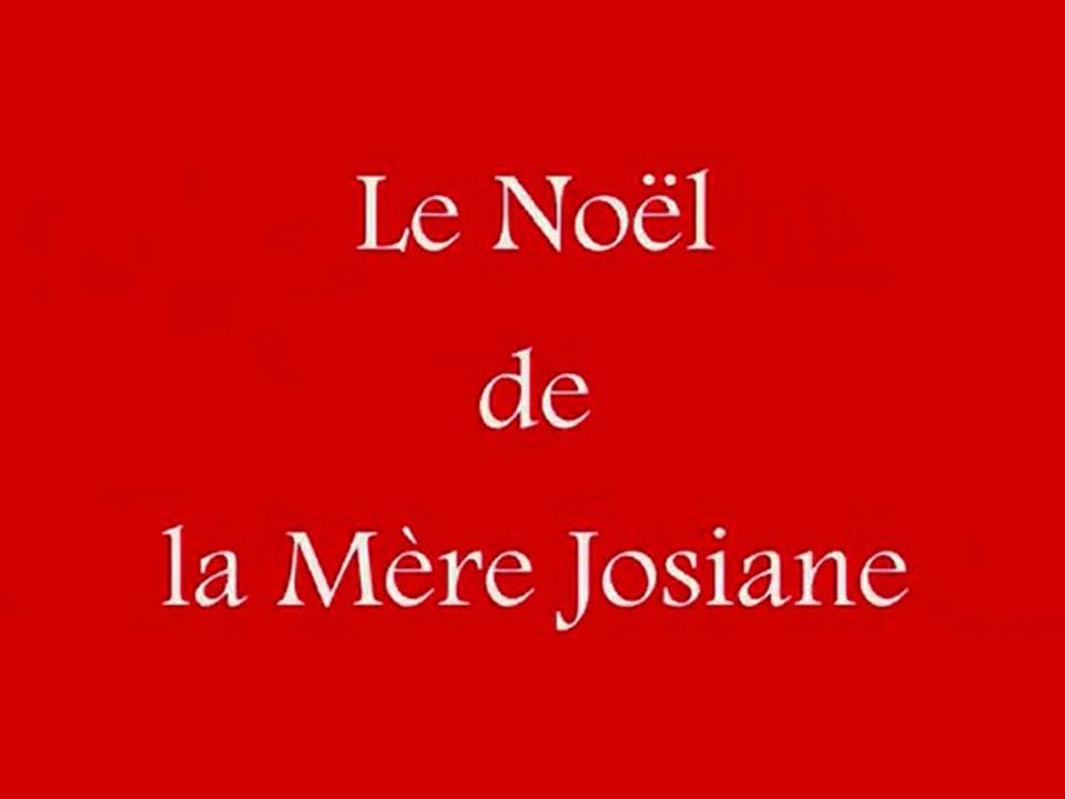 Emission " Le Noël de la Mère Josiane"- Les Blancamlores