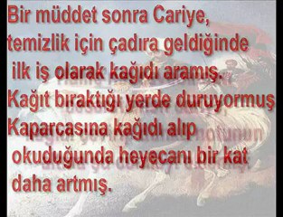 Cariyenin öldüren aşkı..gerçek aşk ve edep...