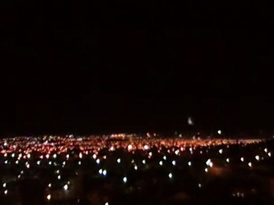 La noche de Navidad en Comodoro Rivadavia 2009