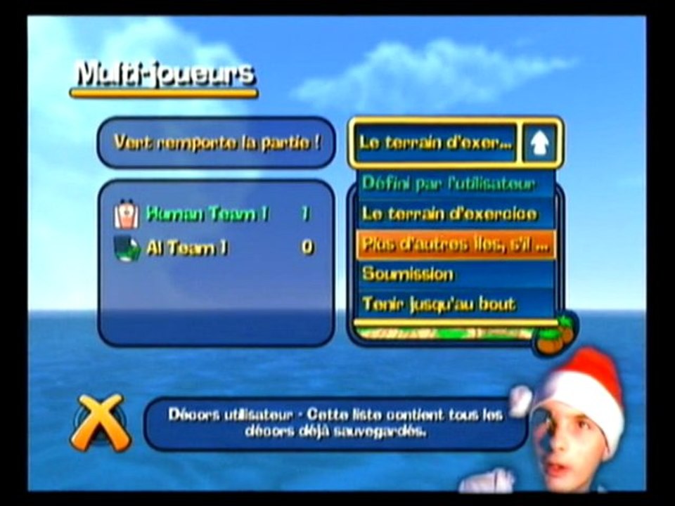 [NOEL] Kilik fête sur Worms 3D