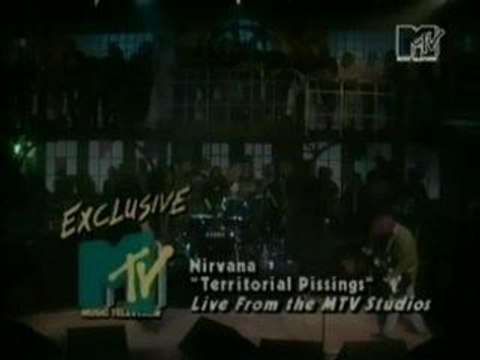 Nirvana - territorial pissings(live)