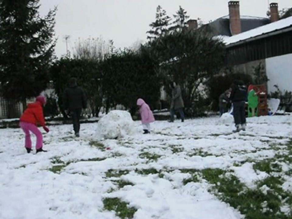 Snow fighting