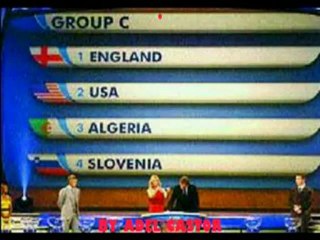 groupe c algerie  england slovenie usa world cup 2010