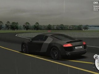 GTR Evolution - Audi R8 Lap on Top Gear Test Track