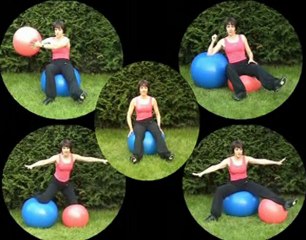 EXERCICE AVEC SWISS BALL