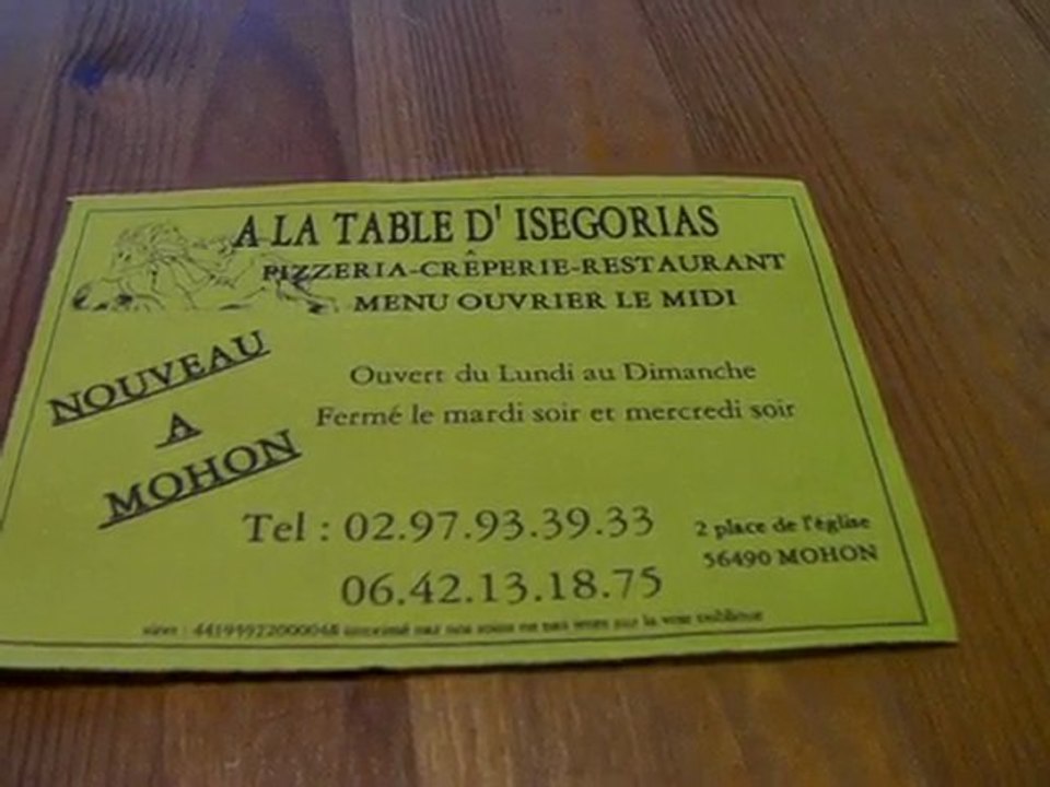 au restaurant des korrigans