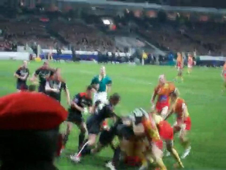 Action de jeu de Perpignan