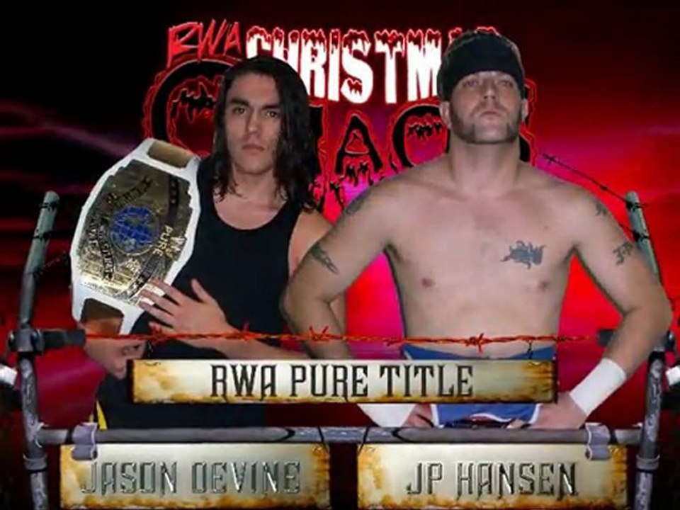 Christmas Chaos Match 8 Jason Devine vs JP Hansen