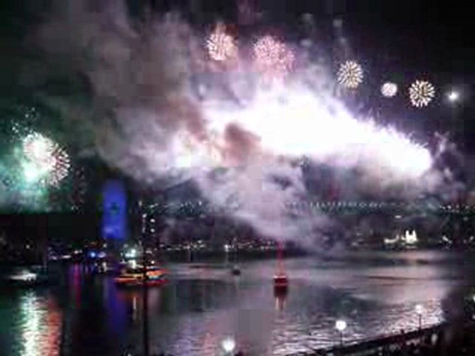 Feu d'Artifice du Jour de l'An 2009/2010 à SYDNEY !!!!!!!!!!