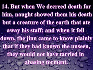 Chapter  Saba' (Sheba)  Verses 1-28