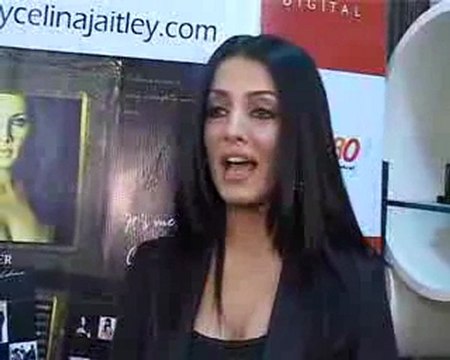 Celina Jaitley launched her website