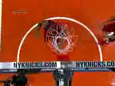 NBA Danilo Gallinari drives down Broadway for the flush.